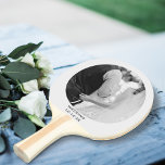 Bröllop-årsjubileum Photo Ping Pong Paddle Pingisracket<br><div class="desc">Sätt på dig bröllop-matchen ansikte! Ladda upp fotot och lägg till ditt bröllop-datum och utmana bröllopsfesten till ett spel med bord tennis. Vill du spara datumet? Vill du ha en årsjubileum?</div>