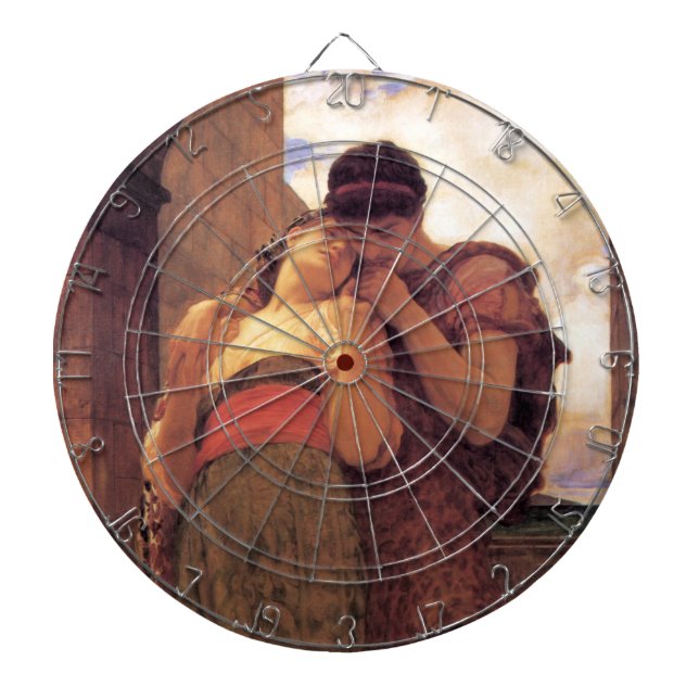 Bröllop (av Frederic Leighton) Darttavla (Framsidan)