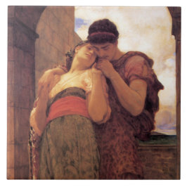 Bröllop (av Frederic Leighton) Kakelplatta