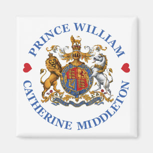 Bröllop av Prince William och Catherine Middleton Magnet