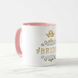 bröllop, bachelorette-partiet, guld party, glitter mugg