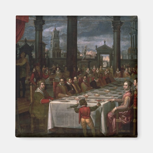 Bröllop banquet magnet (Framsidan)
