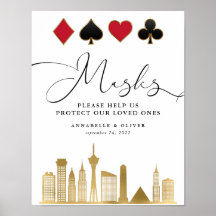 Bröllop Bära A Mask Las Vegas Destination
