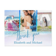 Bröllop Beach Blue Ocean 3 Photo Elegant Tack