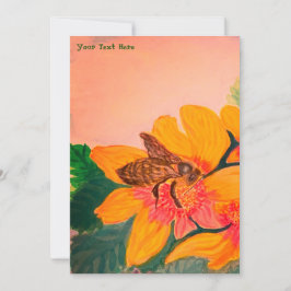 Bröllop Bee Inbjudningar