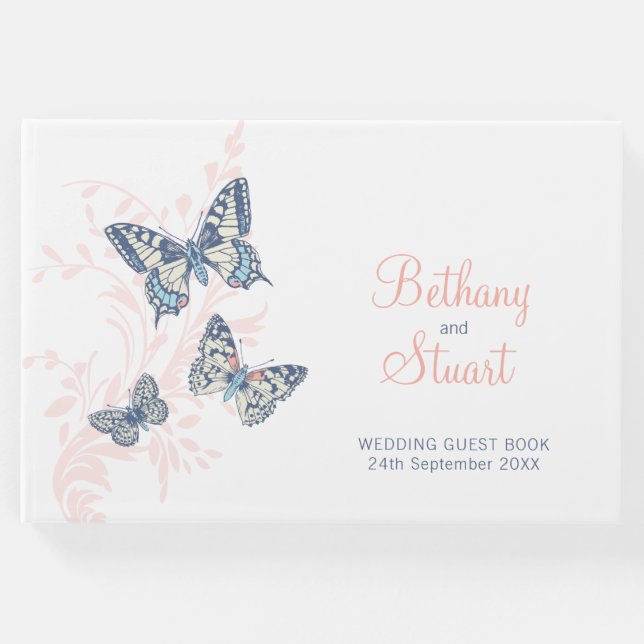 Bröllop-besläktad konsthandlare korallgäst bok (Framsida)