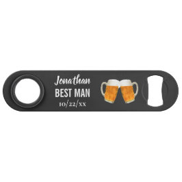 Bröllop Best Man Bachelor Party Favor Beer Cheers Långa Flaskppnare