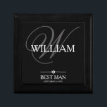 Bröllop Best Man ger ett eget namn Modern Cute Minnesask<br><div class="desc">Bröllop Best Man Gift med eget namn Modern Cute Keepie Gift Box. Klicka på Anpassa mallen om du vill anpassa den med ditt namn och datum snabbt och enkelt. Matchande bästa man Gift-artiklar i butik. Fraktaser över hela världen snabbt. Bröllop Best Man Gift med eget namn Modern Cute Keepie Gift...</div>