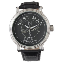 Bröllop Best Man Personlig Armbandsur