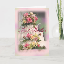 Bröllop Best Önskemål anpassa Kort