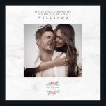 Bröllop Best Önskemål Guest Photo Romantic Wandec Poster<br><div class="desc">Bröllop Best Önskemål Guest Photo Romantic WAN Poster. Fintvätt och romantisk design med en blomstrande trädgård av mjukt och elegant färg. Perfekt som din gäst i bröllop bok, innehåller ett foto av paret. VIKTIGT MEDDELANDE: Den här designen ingår i en samling och har andra samordnade inslag som du kan hitta...</div>
