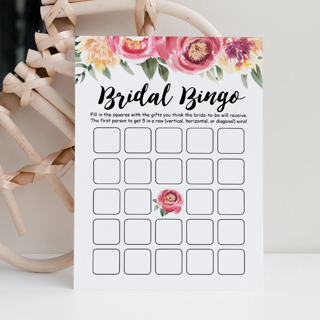 Bröllop Bingo Bröllopsfest och Hen-fest spelkort Inbjudningar (Skapare uppladdad)