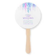 Bröllop-blomkaskadprogrammet fläkt