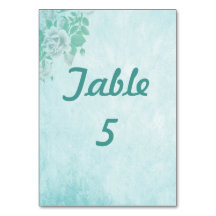 Bröllop Blue Blommigt