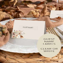 Bröllop Bord-platskort 29x Namn-etiketter för gäst Klistermärken