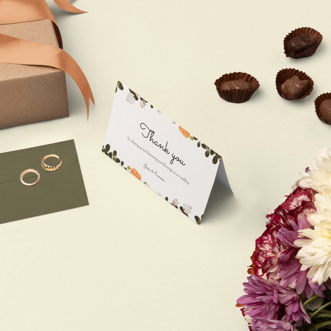 Bröllop Bord Tack Kort (Skapare uppladdad)