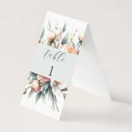 Bröllop Bordsnummer-tecken Kort