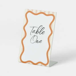 Bröllop Bordsnumren Daffodil