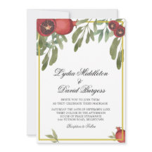 Bröllop Botanical Boho Elegant Greenery