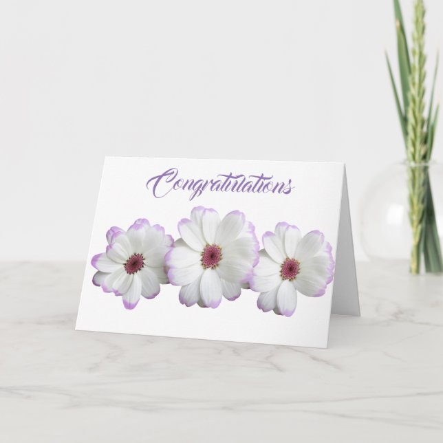 Bröllop Bouquet Blommar Romantic Destiny's Destiny Kort (Framsida)