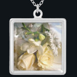 Bröllop Bouquet Silverpläterat Halsband<br><div class="desc">Bröllop Bouquet</div>