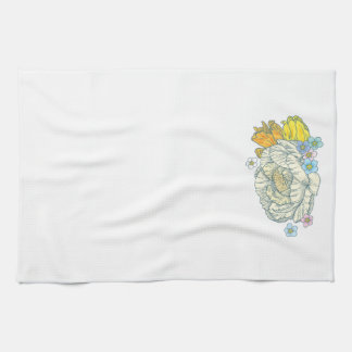 Bröllop Bouquet! Towel Kökshandduk