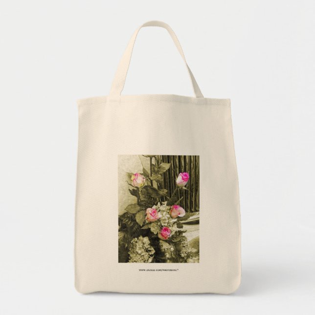 Bröllop Bouquet Tygkasse (Framsidan)