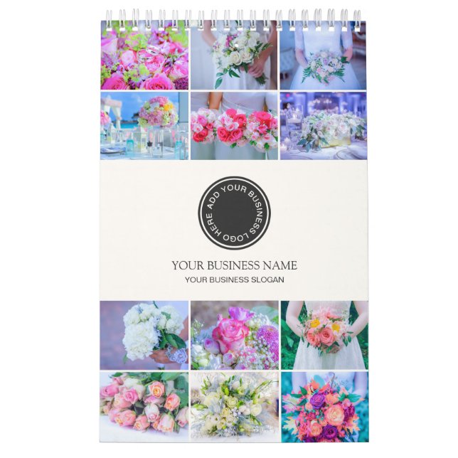 Bröllop Bouquets & Flowers 2023 Business Calendar Kalender (Omslag)