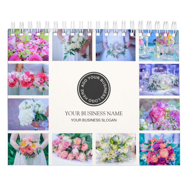 Bröllop Bouquets & Flowers 2025 Business Calendar Kalender (Omslag)