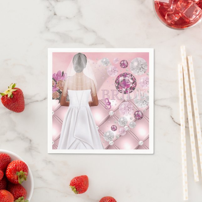 Bröllop Bride Pappersservett (Insitu)
