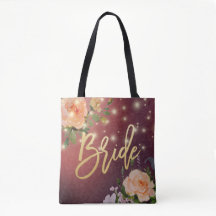 Bröllop Brides Burgundy Chic Blommigt String Ljus