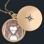 Bröllop Bridesmaid Keepsaké Tack Necklace Berlockhalsband<br><div class="desc">Keepsaké Necklaces Välj antingen Silver Plattat eller Sterling silver</div>