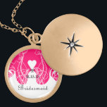 Bröllop Bridesmaid Keepsaké Tack Necklace Berlockhalsband<br><div class="desc">Behåll Necklaces Välj antingen Silver Plattat Guld Avsluta eller Sterling silver Unik Personlig Anpassningsbar !st Bröllopsfest för julklapp av Bröllop Keepsakt Necklaces - om du vill ändra bakgrund färg - klicka på anpassa - klicka på redigera - välj sista verktyg i rullgardinsmenyn och välj från ett av de färger som...</div>