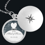 Bröllop Bridesmaid Keepsaké Tack Necklace Silverpläterat Halsband<br><div class="desc">Keepsaké Necklaces Välj antingen Silver Plattat eller Sterling silver</div>