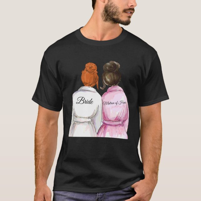 Bröllop & Bröllopsfest  Brudtjänstebruden 5 T Shirt (Framsida)