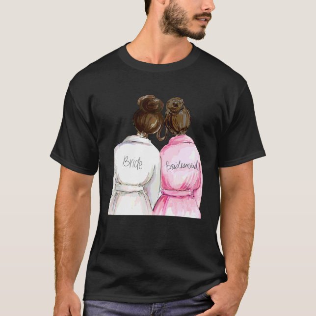 Bröllop & Bröllopsfest  Förslag till brudtärna 7 T Shirt (Framsida)