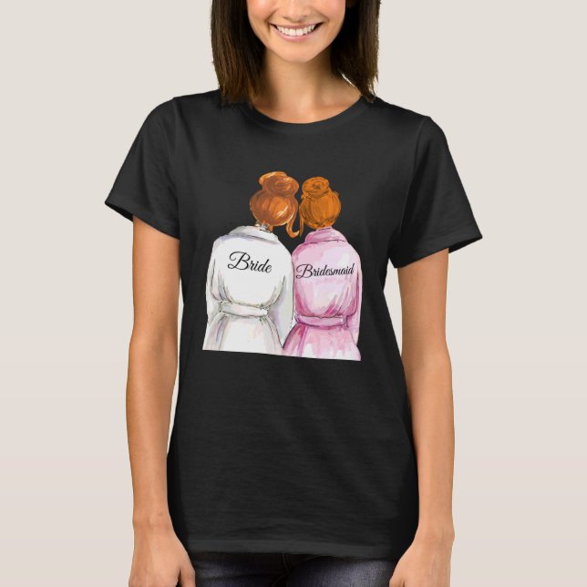 Bröllop & Bröllopsfest  Förslag till brudtärna 9 T Shirt (Framsida)