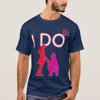 Bröllop brud bröllopsfest möhippa JGA 7 T Shirt