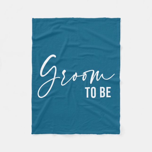 Bröllop Brud Brudtjej Bröllopsfest För Groom Fleecefilt (Framsidan)