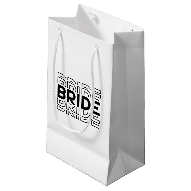 Bröllop Brud Gåvopåse (Framsidan Vinklad)