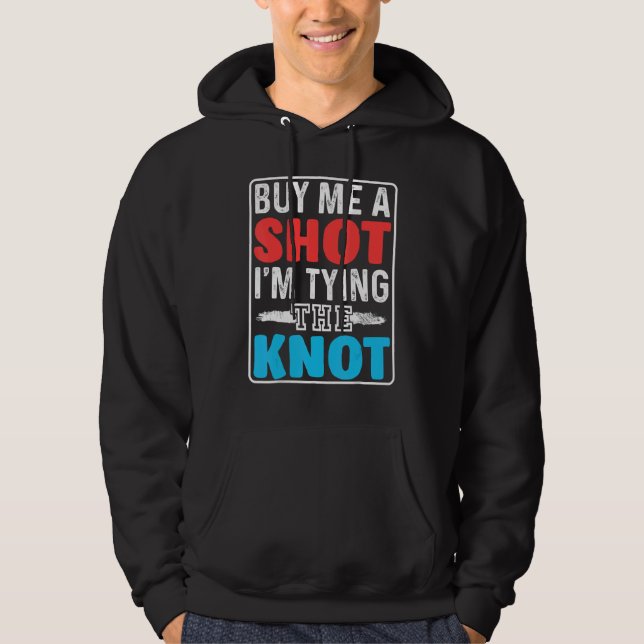 Bröllop Brud och Brudgum Sängkammarfest Hoodie (Framsida)