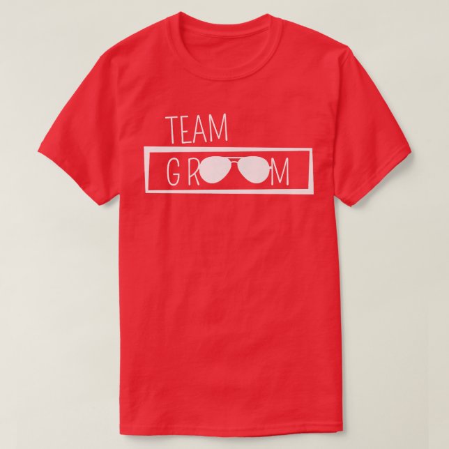 Bröllop Brudgum Squad Bröllop Bäst Man Sängvätning T Shirt (Design framsida)