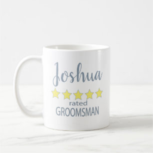 Bröllop & Brudpartaj 5-stjärniga bestman Kaffemugg