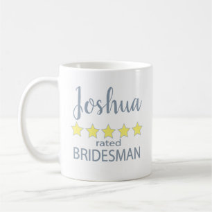 Bröllop & Brudparty 5-stjärnig Brudgumsvän Kaffemugg