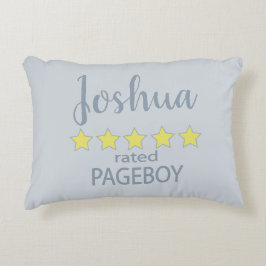 Bröllop & Brudparty 5-stjärnig Pageboy Prydnadskudde