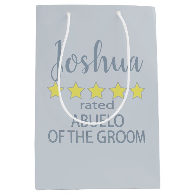 Bröllop & Brudparty 5 stjärnor farfar till brudgum (Framsidan)