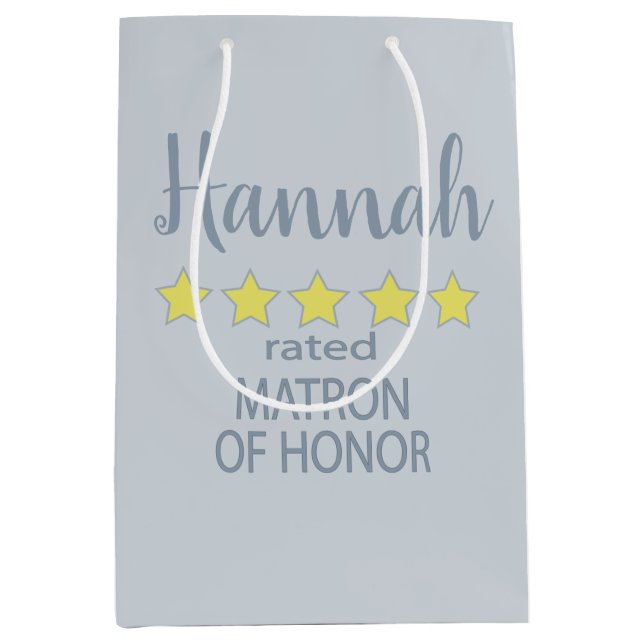 Bröllop & Brudparty 5 stjärnors Matron of Honor (Framsidan)
