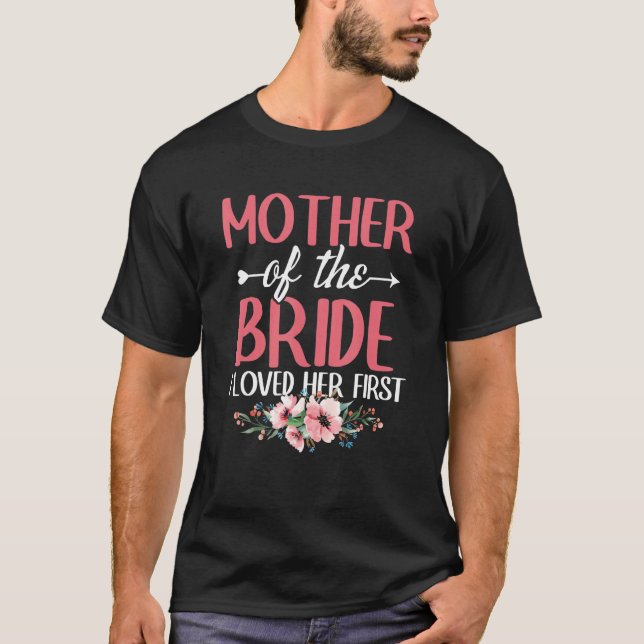 Bröllop Brudtärna Mor Till Bruden Jag Älskade T Shirt (Framsida)