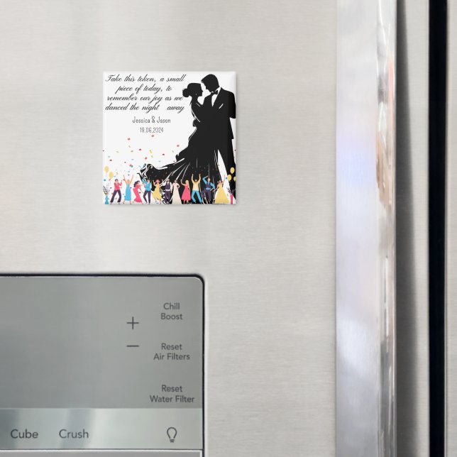 Bröllop Bruklig Förmån, Bröllopsfest Skräddarsydda Magnet (In Situ (Fridge))