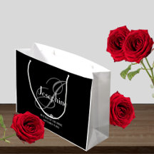 Bröllop Budens mamma Gift Elegant Monogram